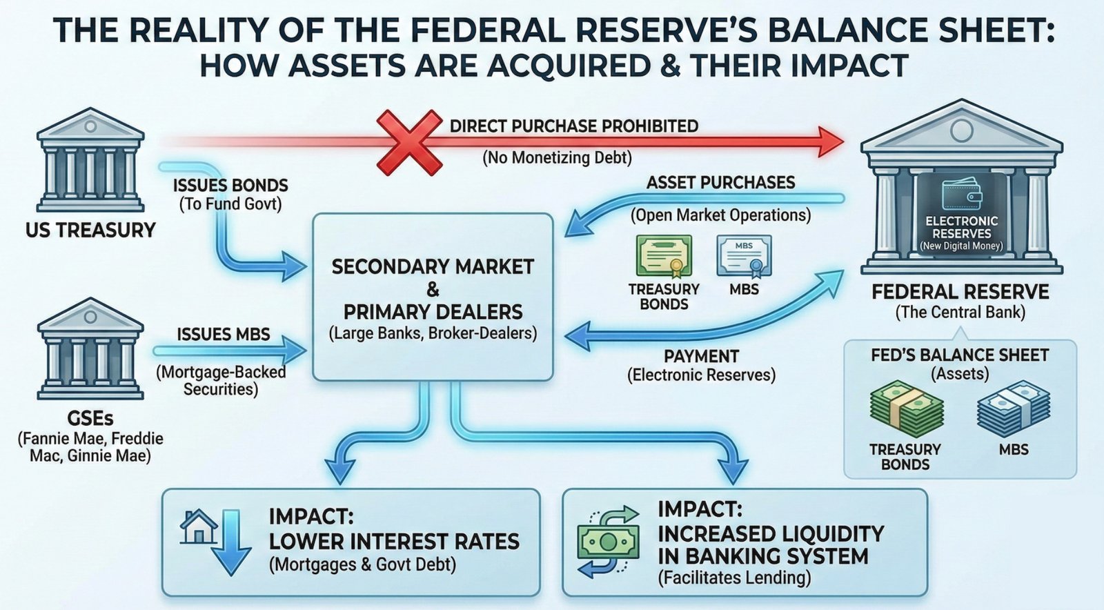 The Federal Reserve Bank Primer Infographic