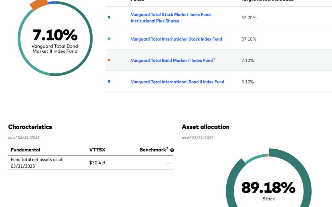 Target Date Funds for Young Professionals