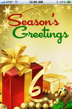 December 24, 2012: Season’s Greetings